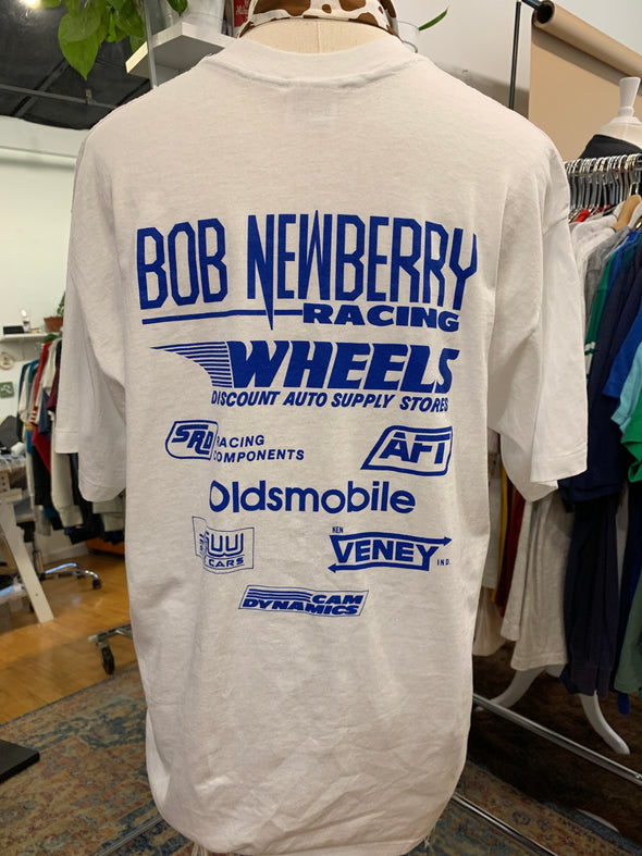 Vintage 1980's Bob Newberry Racing Tee