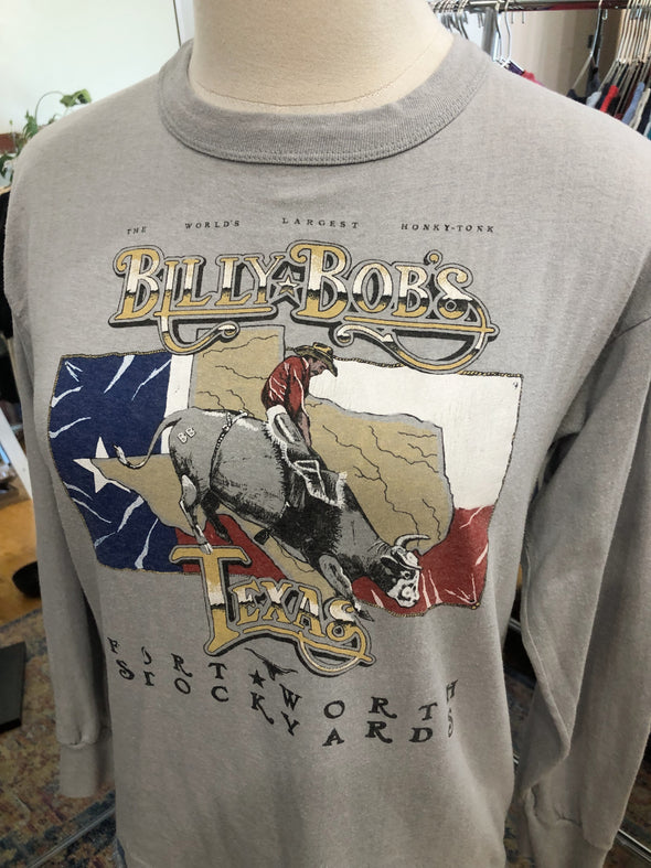 Vintage 1980's Billy Bob's Texas Long Sleeve
