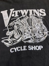 Vintage 80s/90s Faded and Distressed V Twin Harley Tank