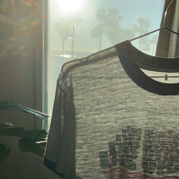 Vintage 1980s Paper Thin Las Vegas Tee