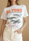 Vintage 80's Grungy El Toro Air Show Tee