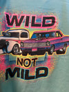 Vintage 1980's Wild Not Mild Hot Rod Tee