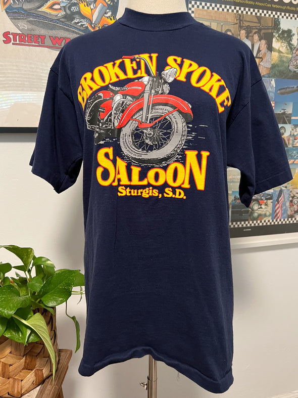 Vintage 1992 Broken Spoke Saloon Sturgis Tee