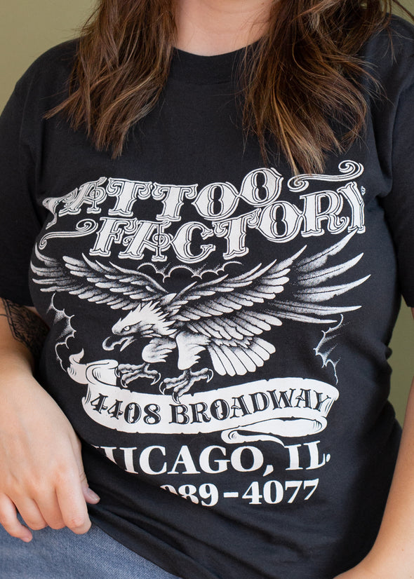 Vintage 90s Tattoo Factory Tee