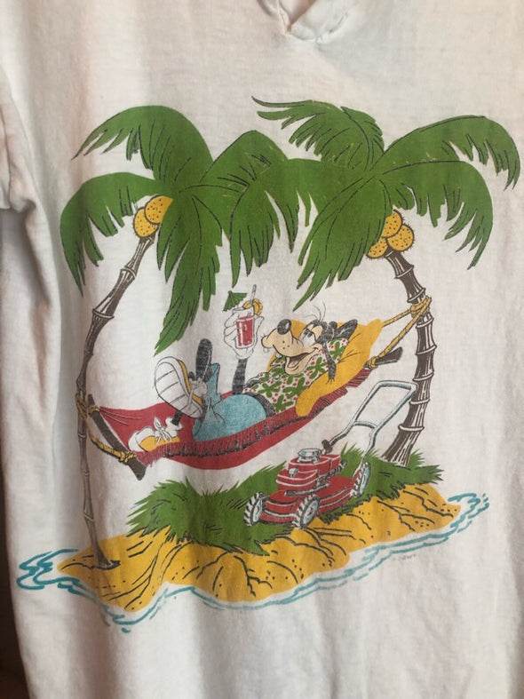Vintage Goofy Paradise Disney Tee