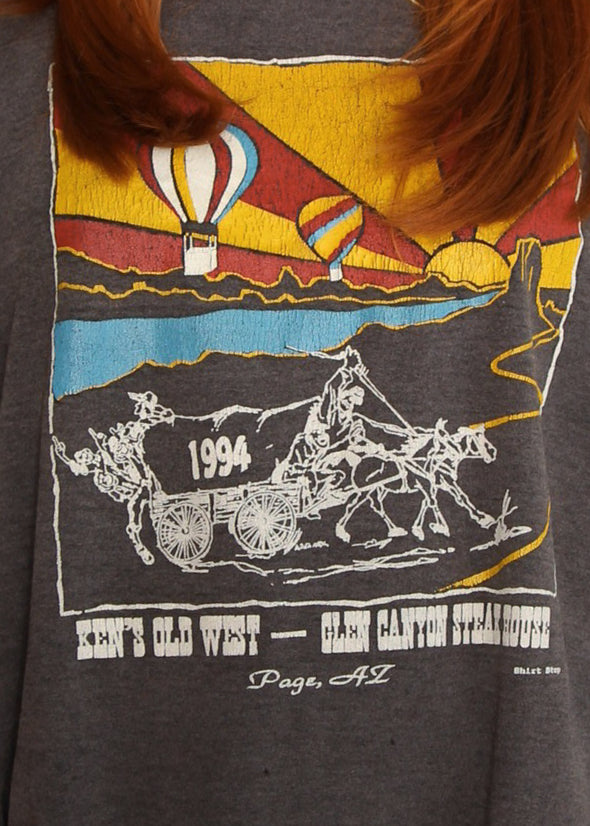 Vintage 1994 Ken's Old West Steakhouse Tee