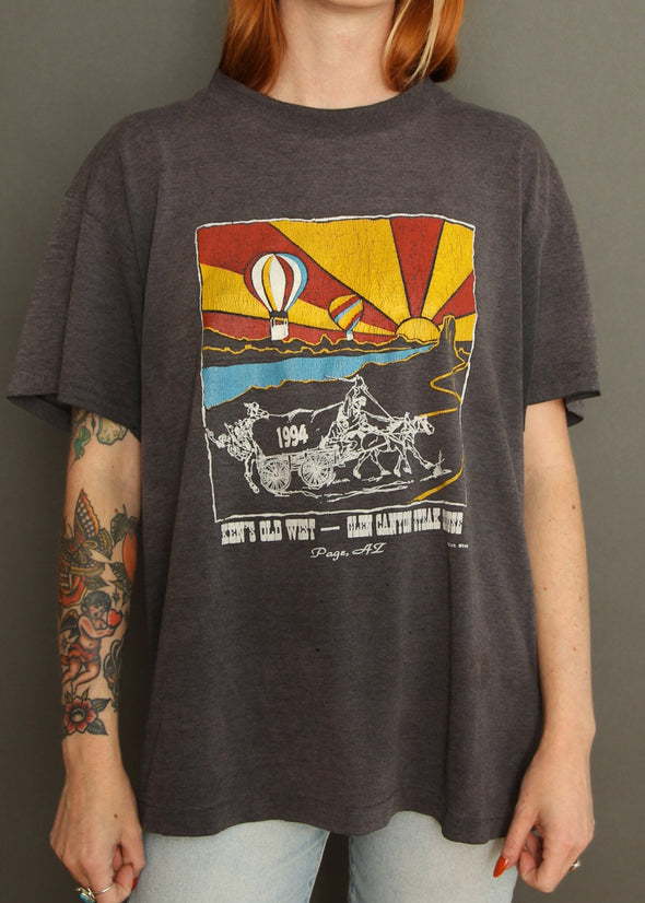 Vintage 1994 Ken's Old West Steakhouse Tee