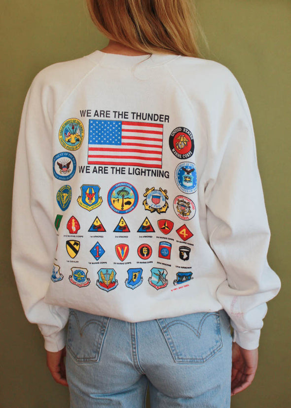 Vintage 1991 Operation Desert Storm Sweatshirt