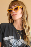 Cat Eye Sunglasses- Mango