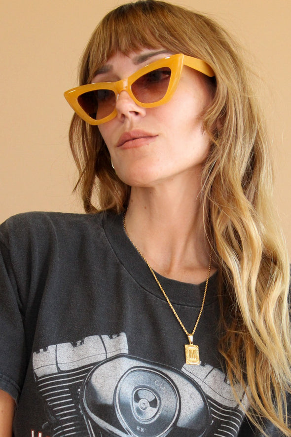 Cat Eye Sunglasses- Mango