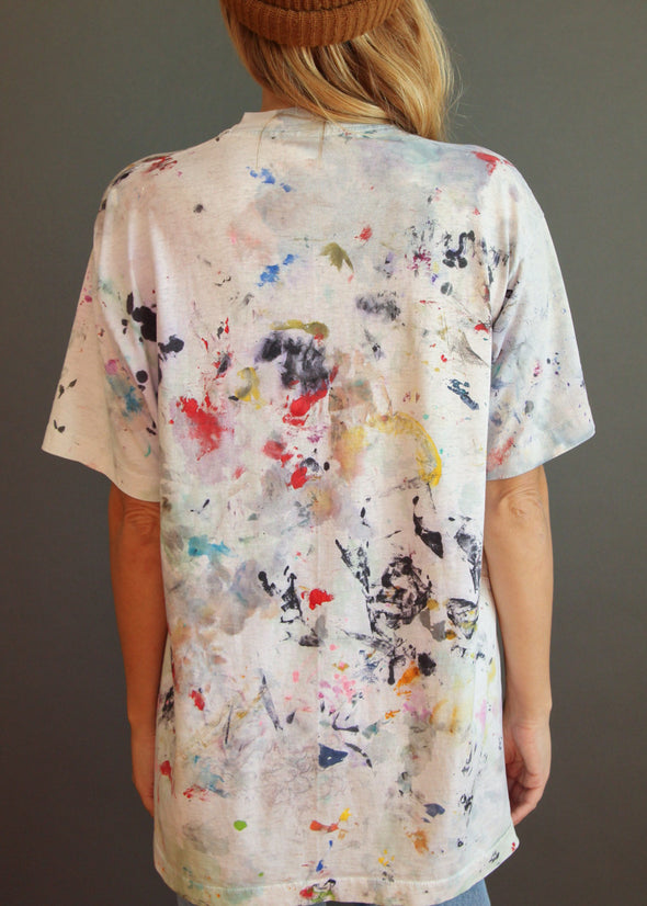 Vintage 1990 Paint Tee