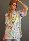 Vintage 1990 Paint Tee