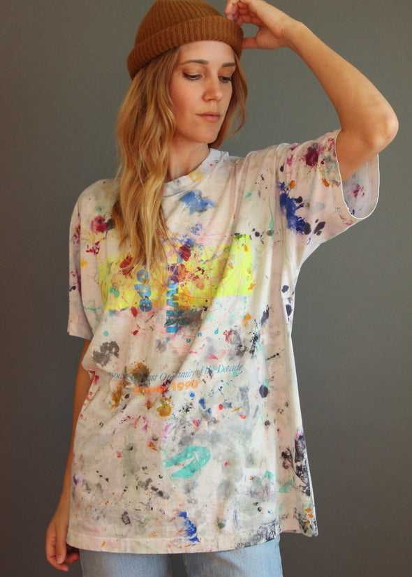 Vintage 1990 Paint Tee