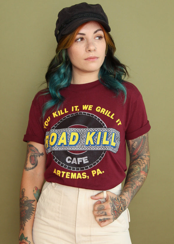 Vintage 90s Road Kill Cafe Tee