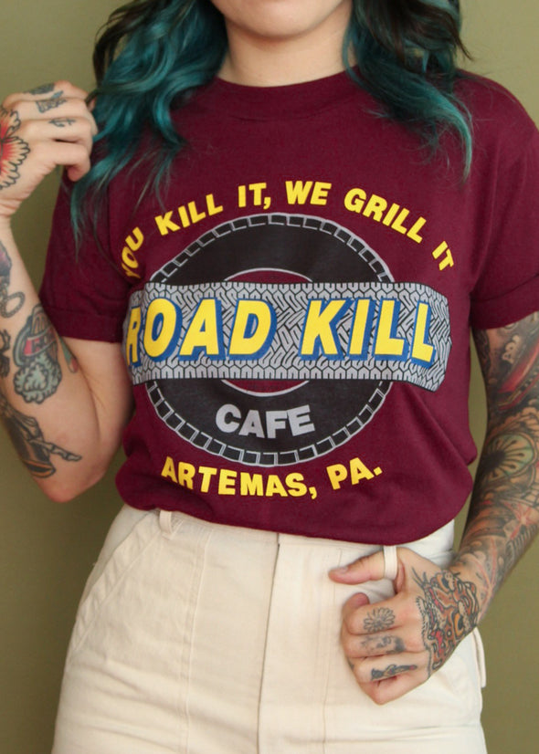 Vintage 90s Road Kill Cafe Tee