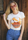 vintage 70s inspired sedona arizona desert graphic t-shirt
