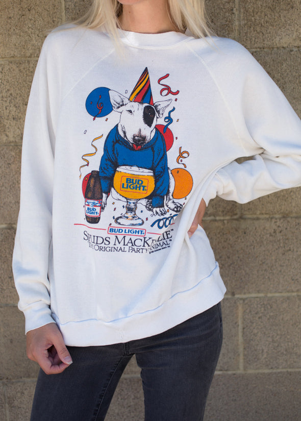 Vintage 1985 Spuds MacKenzie Bud Light Sweatshirt