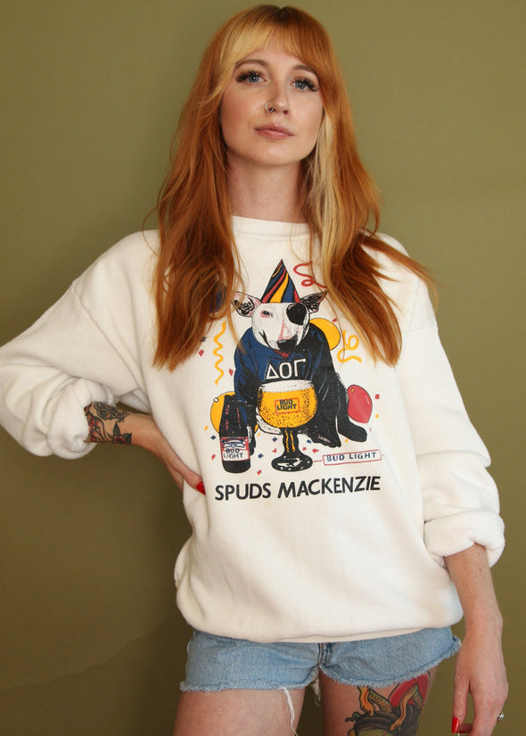 Vintage 80s/90s Spuds MacKenzie Bud Light Sweatshirt