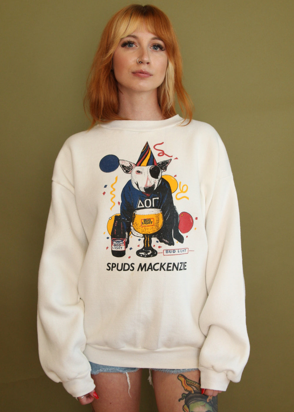Spuds mackenzie sweatshirt sale