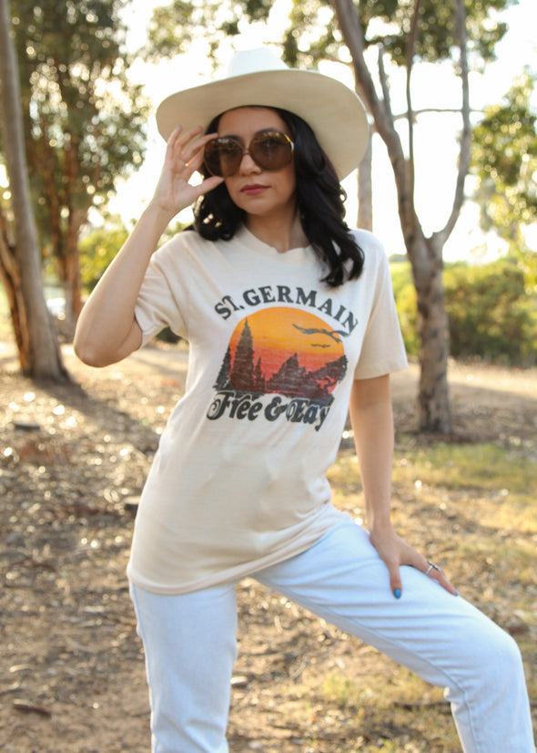 Vintage 1980s St Germain Thin Tee