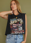Vintage 1996 Sturgis Distressed Cropped Tank