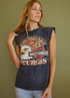 Vintage 1996 Faded Sturgis Eagle Tank