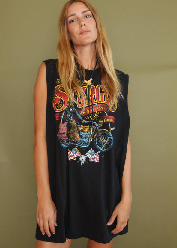 Vintage 1995 Sturgis T-shirt Dress