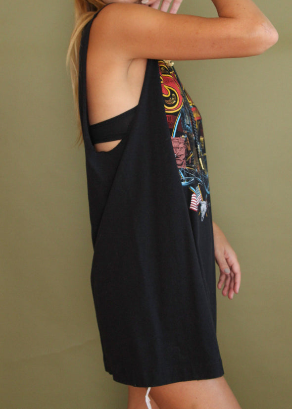 Vintage 1995 Sturgis T-shirt Dress