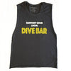 SAMPLE SALE Support Your Local Dive Bar Muscle Tank