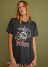 Vintage 1980s Paper Thin USMC tee