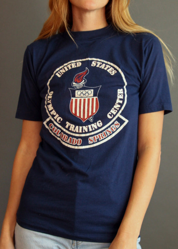 Vintage 1980s US Olympic Training Center Tee