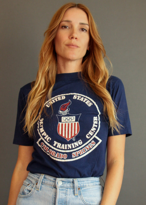 Vintage 1980s US Olympic Training Center Tee