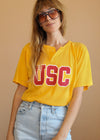 Vintage 1980s USC Henley Tee