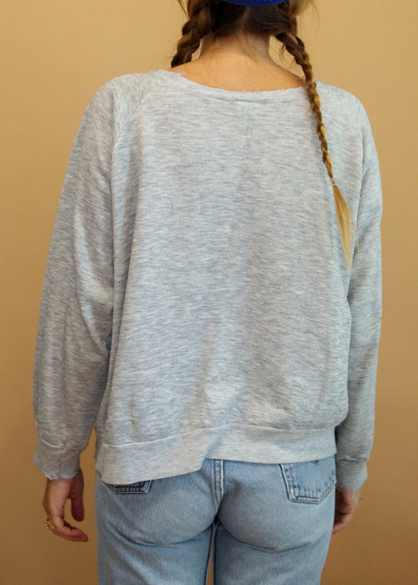 Vintage 1980's Thrashed Kellogg Northwestern Sweatshirt