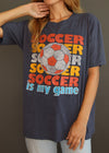 Vintage 1980s Soccer Thin Tee