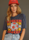 Vintage 1980s Soccer Thin Tee