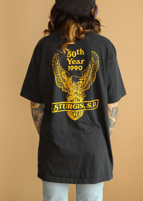 Vintage 1990 Rare Sturgis Tee