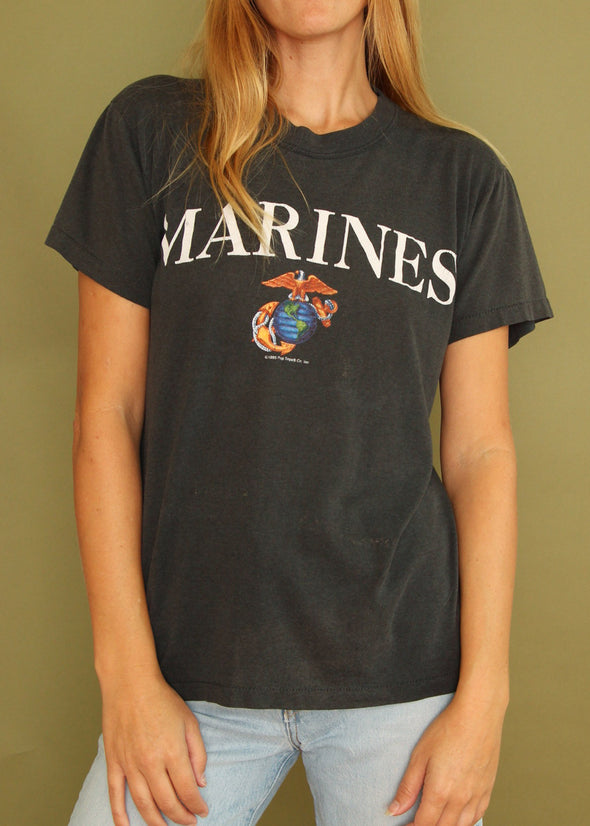 Vintage 1995 Paper Thin Marines Tee