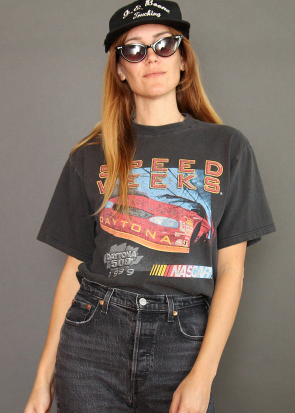 Vintage 1999 Daytona 500 Speed Weeks NASCAR Tee