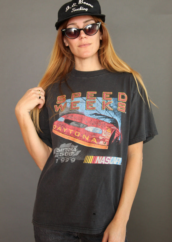 Vintage 1999 Daytona 500 Speed Weeks NASCAR Tee