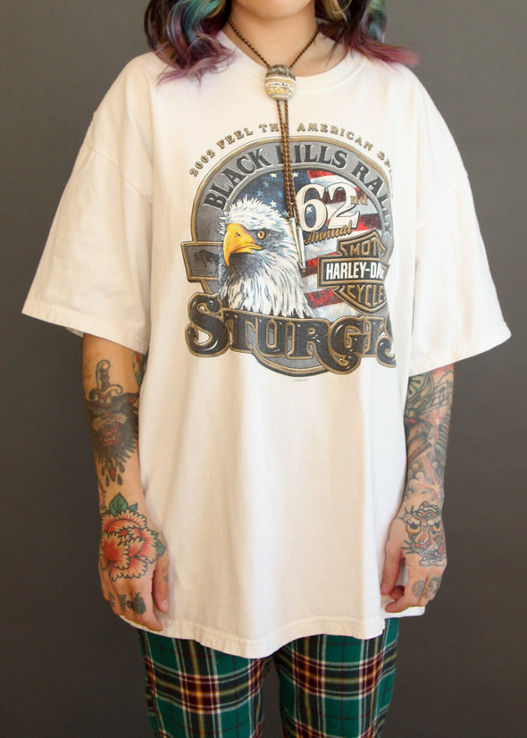 Vintage 2002 Sturgis Black Hills Rally Tee