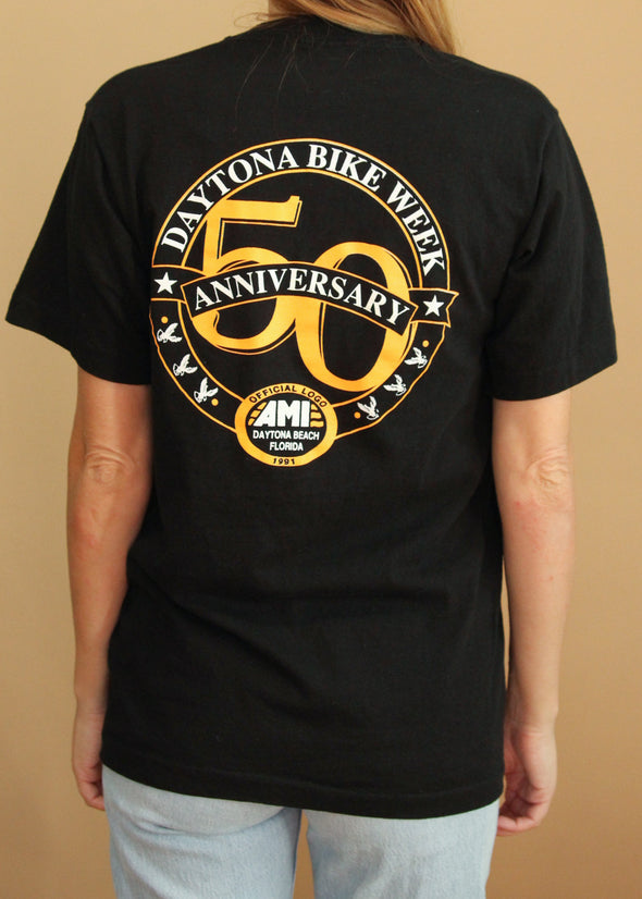 Vintage 1991 Daytona Bike Week Tee