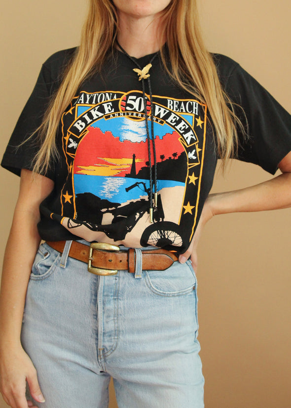 Vintage 1991 Daytona Bike Week Tee