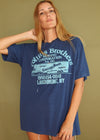 Vintage 1980s Paper Thin Trashed Grungy Collins Trucker Tee