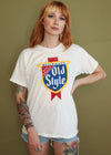 Vintage 70s/80s Paper Thin Old Style Beer Tee