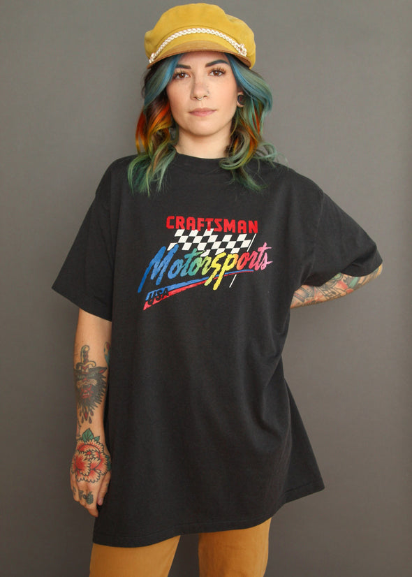Vintage 90's Craftsman Motorsports Tee