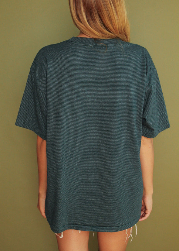 Vintage 90s Alaska Striped Tee