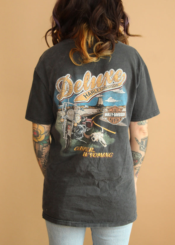 Vintage Y2K Harley Wyoming Tee