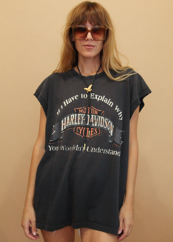 Vintage 1994 Harley You Wouldn't Understand Tank