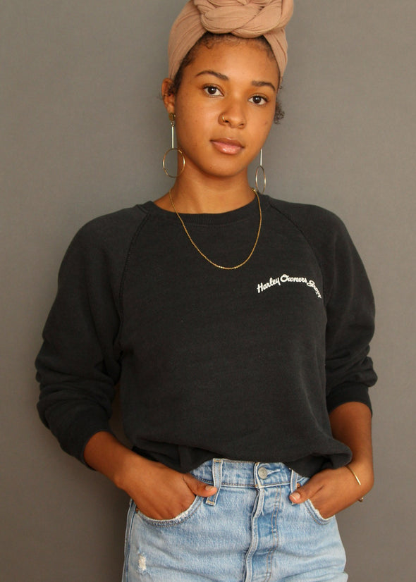 Vintage 1983 Harley Owners Group Sweatshirt